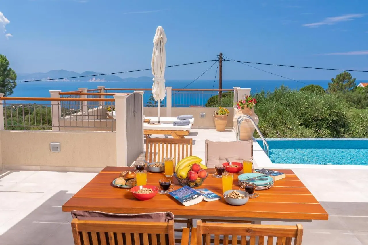 Pitharia Luxury Villa With Amazing Sea Views Khalikerí Grecia